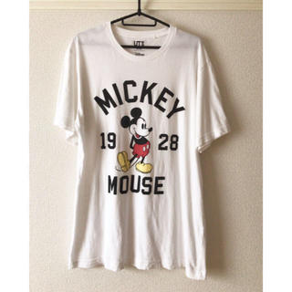 ディズニー(Disney)のUT★グラフィックTシャツ★ミッキー★ホワイト(Tシャツ(半袖/袖なし))