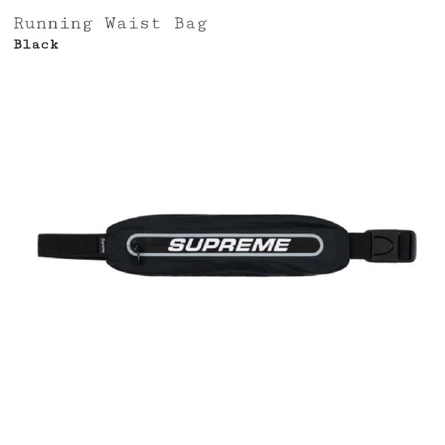 Supreme Running Waist Bag 19SS Week19
