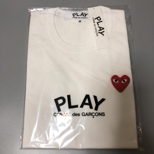 COMME des GARCONS(コムデギャルソン)のレディースM半袖Tシャツ❤︎新品❤︎送料込❤︎プレイコムデギャルソン  レディースのトップス(Tシャツ(半袖/袖なし))の商品写真