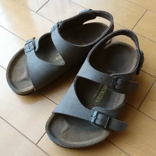 ビルケンシュトック(BIRKENSTOCK)のルルさま☺️ビルケンシュトック BIRKENSTOCK キッズ 21センチ モカ(サンダル)