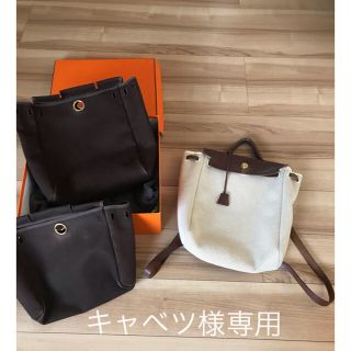 エルメス(Hermes)の[キャベツ様専用]エルメス エールバッグ  サブバッグ2個付き(リュック/バックパック)