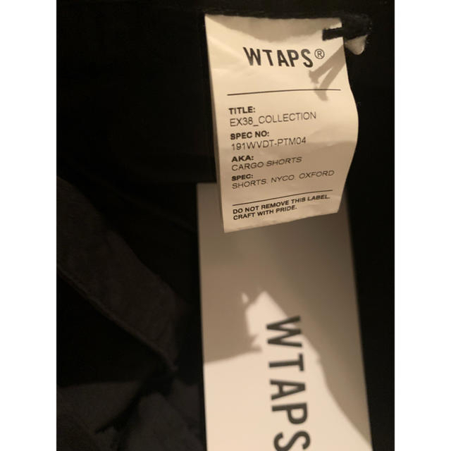 W)taps(ダブルタップス)のWTAPS 19SS CARGO SHORTS M カーゴショーツ 試着のみ メンズのパンツ(ショートパンツ)の商品写真