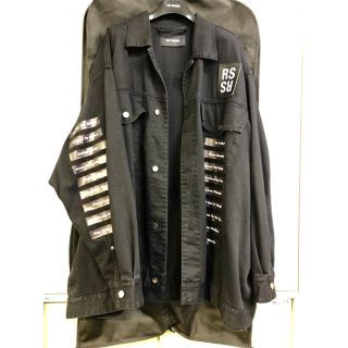 ラフシモンズ(RAF SIMONS)のみみ様専用 ラフシモンズ 18SS デニムジャケット 権力の美学 (Gジャン/デニムジャケット)