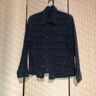 【ミイ様】黒 シースルー ジャケット 羽織り(テーラードジャケット)