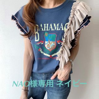 NAO様専用  ネイビー(シャツ/ブラウス(半袖/袖なし))