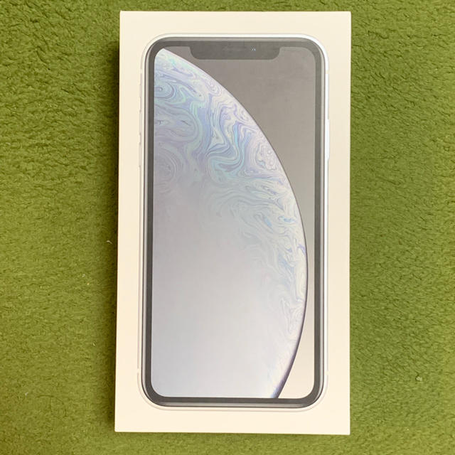 格安 Apple - 新品未使用 iPhoneXR 64GB ホワイト SIMフリー スマートフォン本体