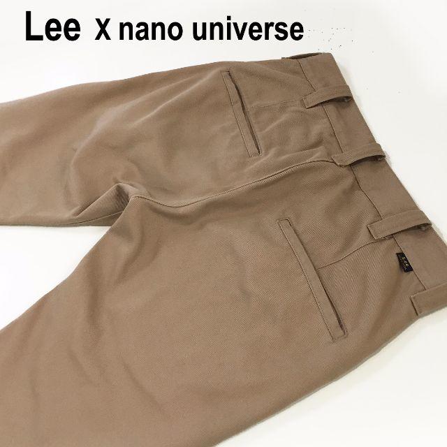 Lee(リー)のLee×ナノユニバースコラボ☆ベージュパンツ☆S☆80cm メンズのパンツ(デニム/ジーンズ)の商品写真