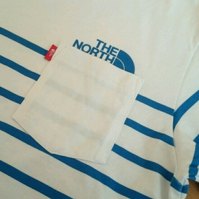 THE NORTH FACE(ザノースフェイス)のﾉｰｽﾌｪｲｽ☆美品ﾎﾞｰﾀﾞｰT/送込 メンズのトップス(Tシャツ/カットソー(半袖/袖なし))の商品写真