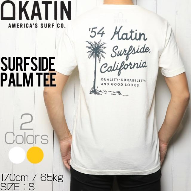 KATIN ケイティン SURFSIDE PALM S/S TEE 半袖Tシャツ メンズのトップス(Tシャツ/カットソー(半袖/袖なし))の商品写真