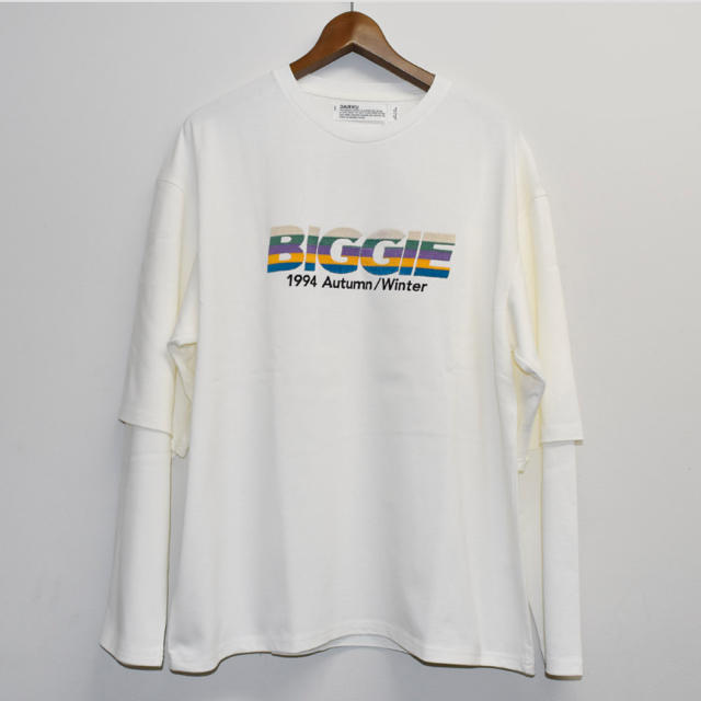 19AW DAIRIKU / "BIGGIE" Layered T-Shirt