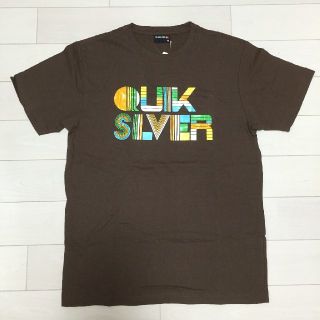 クイックシルバー(QUIKSILVER)の【新品】Quiksilver (クイックシルバー)　ロゴプリントTシャツ(Tシャツ/カットソー(半袖/袖なし))