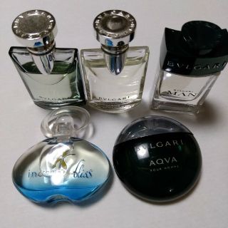 ブルガリ(BVLGARI)のブルガリ　BVLGARI　ミニチュア香水セット　メンズ(香水(男性用))