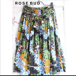 ローズバッド(ROSE BUD)の新品☆2way スカート(ひざ丈スカート)