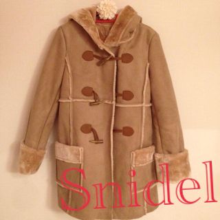 スナイデル(SNIDEL)のムートンコート☆新品☆送料込み(ダッフルコート)