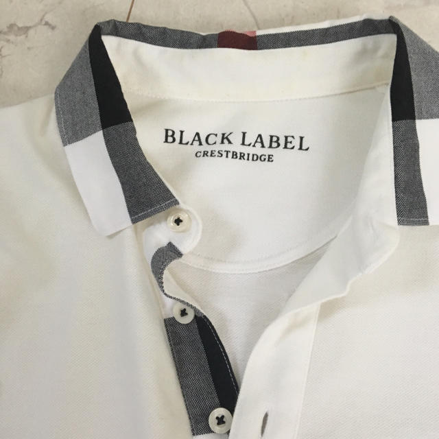 BLACK LABEL CRESTBRIDGE(ブラックレーベルクレストブリッジ)のBLACK LABEL CRESTBRIDGE ポロシャツ サイズ3 メンズのトップス(ポロシャツ)の商品写真