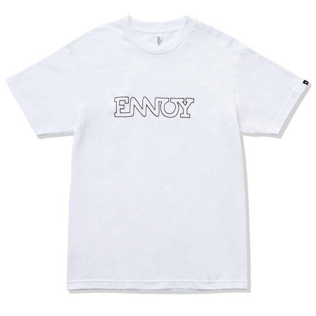 【Sサイズ】ENNOY x Ken Kagami TEE WHITE×BLACK