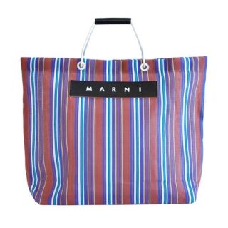 マルニ(MARNI)の【MARNI FLOWER CAFE】ストライプバッグ(トートバッグ)