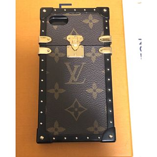 ルイヴィトン(LOUIS VUITTON)のルイヴィトン iPhone7+iPhone8 アイトランク(iPhoneケース)