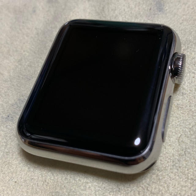 Apple Watch(アップルウォッチ)のapple watch series1 38mm ステンレス 中古品 メンズの時計(腕時計(デジタル))の商品写真