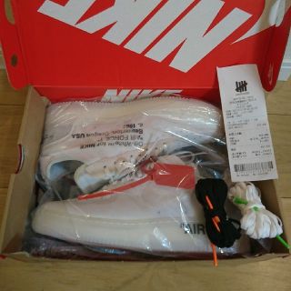 ナイキ(NIKE)のnike off white air force 1 27.5cm(スニーカー)