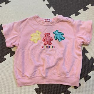 ミキハウス(mikihouse)のミキハウス レトロ Tシャツ 80(Ｔシャツ)