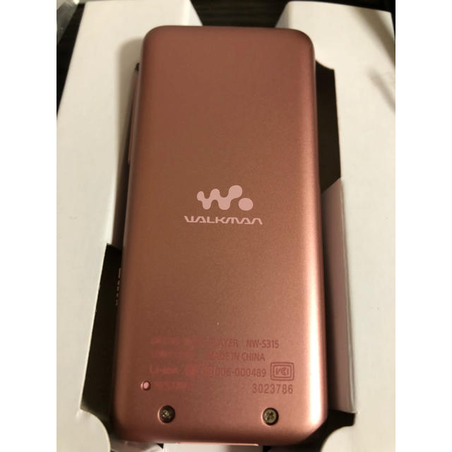 WALKMAN(ウォークマン)のWALKMAN NW-S315 PIC スマホ/家電/カメラのオーディオ機器(ポータブルプレーヤー)の商品写真