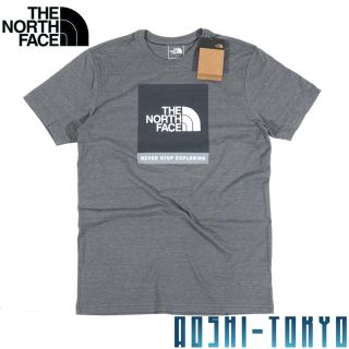 ザノースフェイス(THE NORTH FACE)の◆NORTH FACE Limited BOXロゴ TB Tシャツ M グレー(Tシャツ/カットソー(半袖/袖なし))