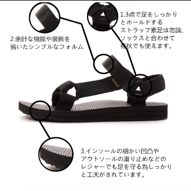 Teva(テバ)の【新品】TEVA サンダル  オリジナル ユニバーサル 24cm レディースの靴/シューズ(サンダル)の商品写真