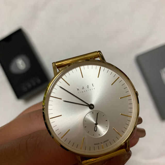 KNOT(ノット)のノット腕時計 レディースのファッション小物(腕時計)の商品写真