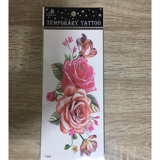 【即購入可】 淡い薔薇 タトゥーシール レディースのファッション小物(その他)の商品写真