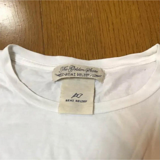 REMI RELIEF(レミレリーフ)のレミレリーフ フリンジ付きポケットTシャツ メンズのトップス(Tシャツ/カットソー(半袖/袖なし))の商品写真