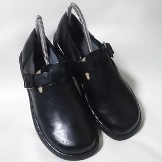 ドクターマーチン(Dr.Martens)の
希少海外限定!ドクターマーチン高級牛革レザーモックシューズ人気黒！


(ローファー/革靴)