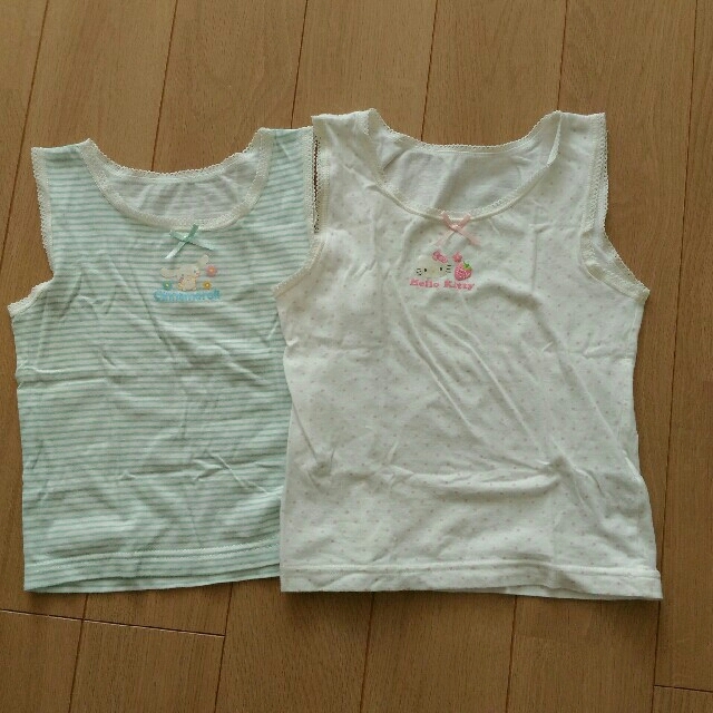 サンリオ(サンリオ)の肌着　サンリオ　サイズ100cm キッズ/ベビー/マタニティのキッズ服女の子用(90cm~)(下着)の商品写真