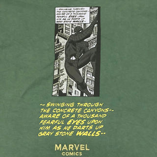 マーベル(MARVEL)のスパイダーマンTシャツ(Tシャツ/カットソー(半袖/袖なし))