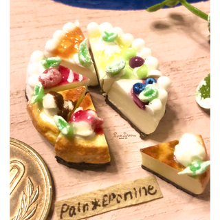 【1ピースから】ミニチュアチーズケーキ8種(ミニチュア)