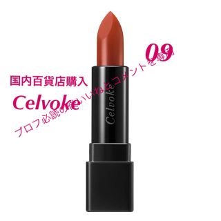 コスメキッチン(Cosme Kitchen)のセルヴォーク Celvoke  口紅 # 09 テラコッタ(口紅)