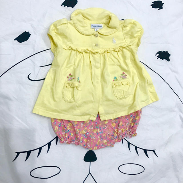 Ralph Lauren(ラルフローレン)のラルフローレン ベビー♡セットアップ キッズ/ベビー/マタニティのベビー服(~85cm)(Ｔシャツ)の商品写真