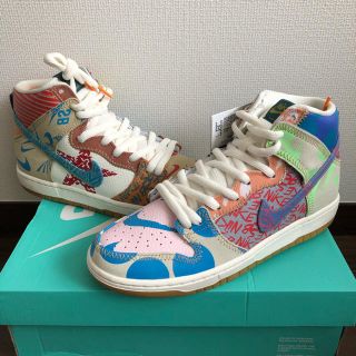 ナイキ(NIKE)の新品未使用 NIKE SB ZOOM DUNK HIGH WHAT THE(スニーカー)