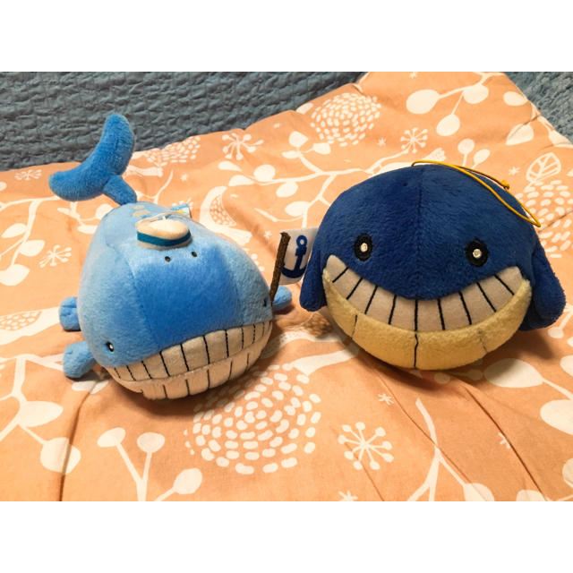 ポケモン ポケモン ぬいぐるみ ホエルコ ホエルオー2体セットの通販 By ひよどり S Shop ポケモンならラクマ