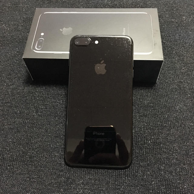 iPhone iPhone 7 Plus Jet Black 128 GB auの通販 by 釣り吉｜アイフォーンならラクマ - 大得価新品