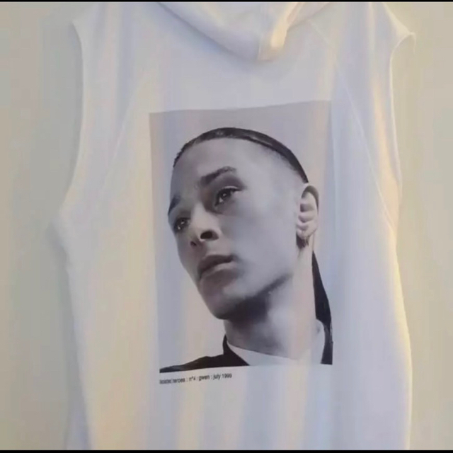 登坂広臣 着用 RAF SIMONS ノースリーブパーカー-