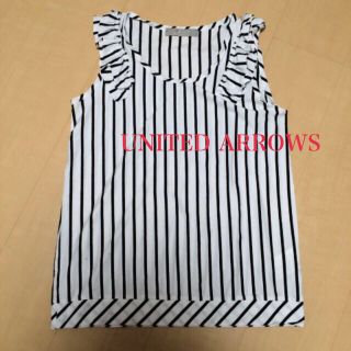 ユナイテッドアローズ(UNITED ARROWS)の♡ストライプトップス♡(カットソー(半袖/袖なし))