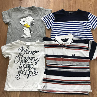 コムサイズム(COMME CA ISM)のＴシャツ &ポロシャツ 4枚セット(Tシャツ/カットソー)