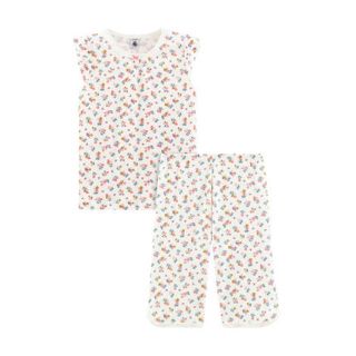 プチバトー(PETIT BATEAU)の☆SALE☆プチバトー プリントノースリーブパジャマ(パジャマ)