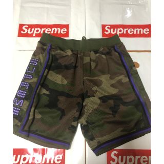 シュプリーム(Supreme)のsupreme rhinestone basketball short(ショートパンツ)