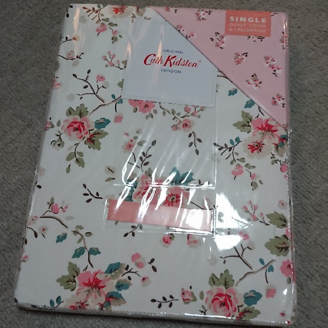 Cath Kidston(キャスキッドソン)のCath Kidston シングルカバー 枕カバー インテリア/住まい/日用品の寝具(シーツ/カバー)の商品写真