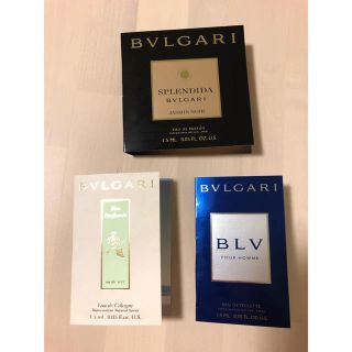 ブルガリ(BVLGARI)のBVLGARI フレグランス サンプル(香水(男性用))