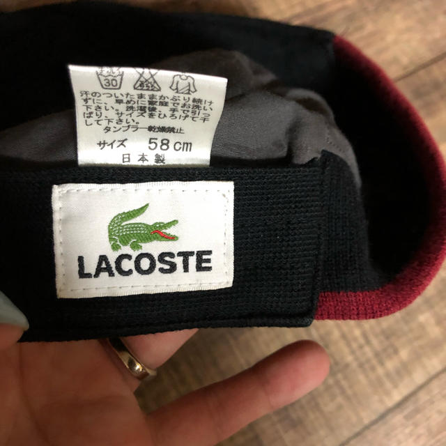 LACOSTE(ラコステ)のラコステ ハンチング メンズの帽子(ハンチング/ベレー帽)の商品写真