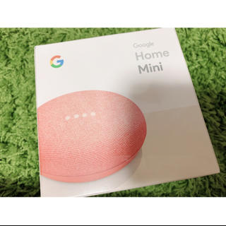 アンドロイド(ANDROID)のGoogle Home mini (ピンク)(スピーカー)