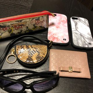 グッチ(Gucci)のグッチパスケースIFACEスマホケースサングラスサマンサタバサペンケースセット(名刺入れ/定期入れ)